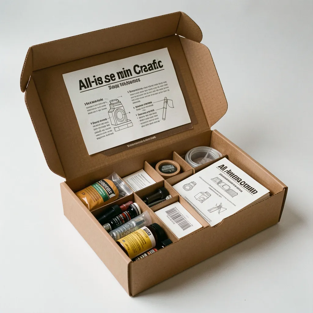 Complete kit package contents